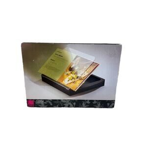 Umbra Cuisina Prop - Up Cookbook Stand with Storage New in Box Espresso Acrylic